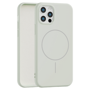 Velvet Touch MagSafe maska za iPhone 12 Pro Max - Siva