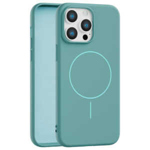 Velvet Touch MagSafe maska za iPhone 13 Pro Max - Tirkizna