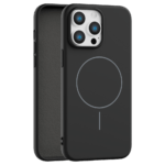 Velvet Touch MagSafe maska za iPhone 14 Pro - Crna