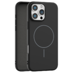 Velvet Touch MagSafe maska za iPhone 15 Pro Max - Crna