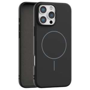 Velvet Touch MagSafe maska za iPhone 15 Pro Max - Crna