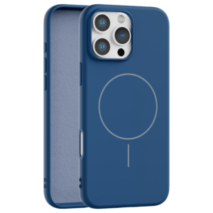 Velvet Touch MagSafe maska za iPhone 15 Pro Max - Plava