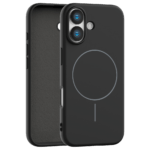 Velvet Touch MagSafe maska za iPhone 16 Plus - Crna