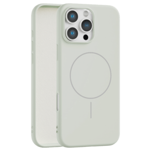 Velvet Touch MagSafe maska za iPhone 16 Pro Max - Siva