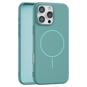 Velvet Touch MagSafe maska za iPhone 16 Pro Max - Tirkizna