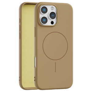 Velvet Touch MagSafe maska za iPhone 16 Pro - Zlatna