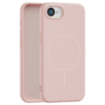 Velvet Touch MagSafe maska za iPhone 16e - Roze