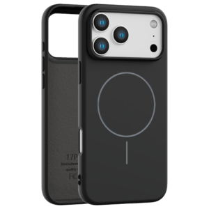 Velvet Touch MagSafe maska za iPhone 17 Pro Max - Crna