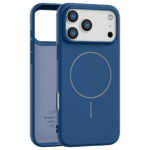 Velvet Touch MagSafe maska za iPhone 17 Pro Max - Plava