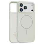 Velvet Touch MagSafe maska za iPhone 17 Pro - Siva