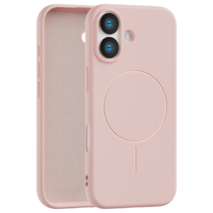 Velvet Touch MagSafe maska za iPhone 17 - Roze