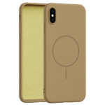 Velvet Touch MagSafe maska za iPhone Xs Max - Zlatna