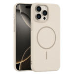 Rigid Silicone MagSafe maska za iPhone 14 Pro – bež