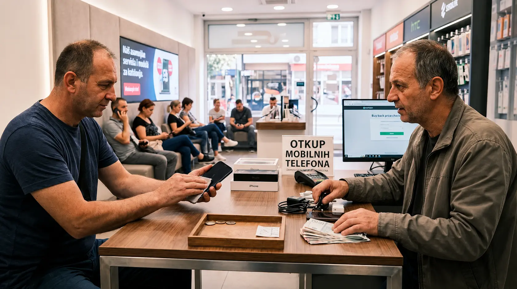 prodaja telefona otkup mobilnih telefona na šalteru