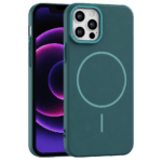 Rigid Silicone MagSafe maska za iPhone 13 Pro – zelena