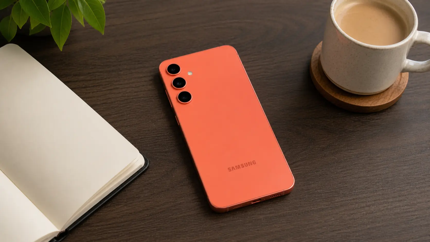 Koji Samsung telefon kupiti — S24 Ultra u ruci, lifestyle fotografija u modernom domu