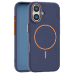 Leather Grip MagSafe maska za iPhone 16 - Ljubičasta