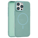 Leather Grip MagSafe maska za iPhone 16 Pro Max - Tirkizna
