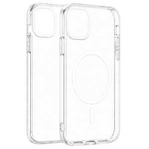Transparent Color Ring MagSafe maska za iPhone 11 Pro Max – Bela