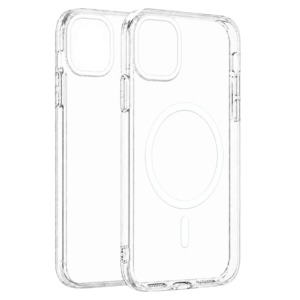 Transparent Color Ring MagSafe maska za iPhone 11 Pro – Bela