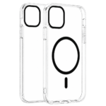 Transparent Color Ring MagSafe maska za iPhone 11 Pro – Crna