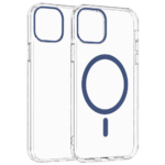 Transparent Color Ring MagSafe maska za iPhone 13 Pro – Plava