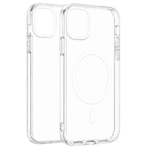 Transparent Color Ring MagSafe maska za iPhone 14 Pro – Bela
