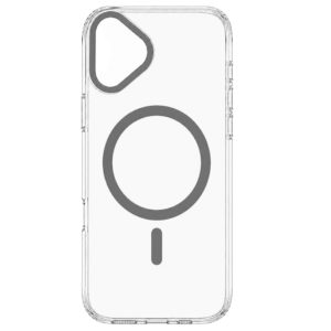 Transparent Color Ring MagSafe maska za iPhone 16 Plus – Siva