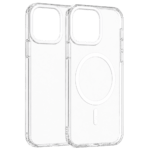 Transparent Color Ring MagSafe maska za iPhone 16 Pro – Bela