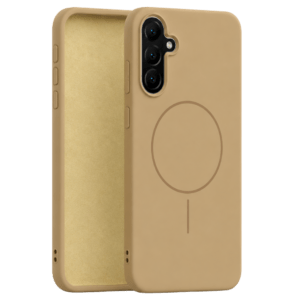 Velvet Touch MagSafe maska za Samsung Galaxy A26 - Zlatna