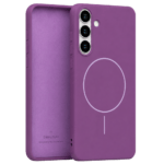 Velvet Touch MagSafe maska za Samsung Galaxy S24 Plus - Ljubičasta