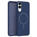 Velvet Touch MagSafe maska za Samsung Galaxy S25 Edge - Plava