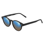 Zepter Hyperlight Eyewear Black Blue Mirror Lenses
