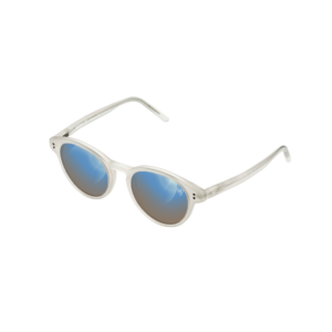 Zepter Hyperlight Eyewear White Blue Mirror Lenses