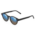 Zepter Hyperlight Eyewear Black Blue Mirror Lenses