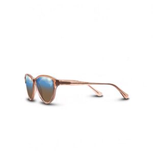 Zepter Hyperlight Eyewear Women Light Brown Blue Mirror Lenses