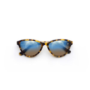 Zepter Hyperlight Eyewear Women Light Havana Blue Mirror Lenses